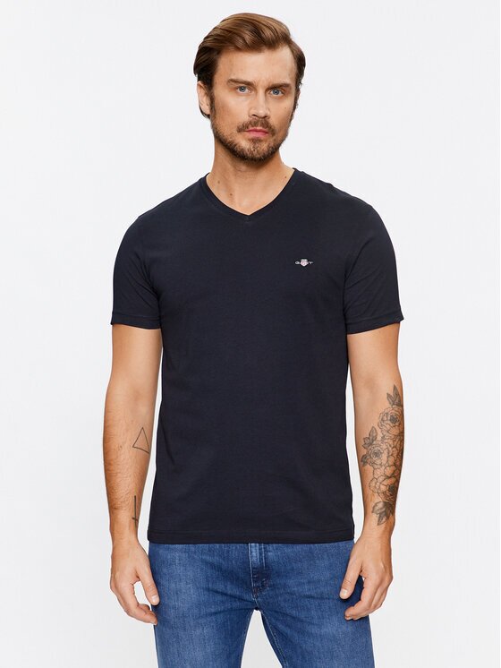 Gant Тишърт Shield 2003186 Slim Fit