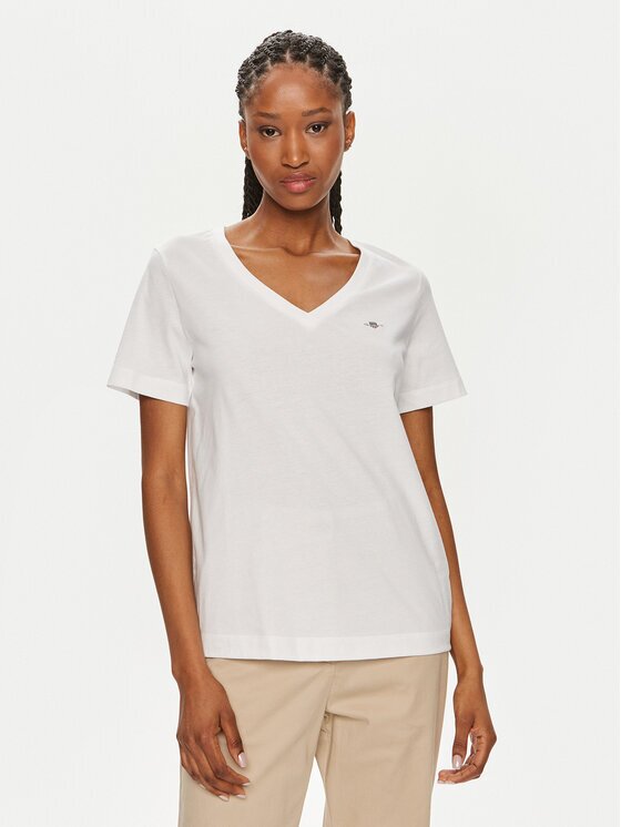Gant Тишърт Shield 4200750 Regular Fit