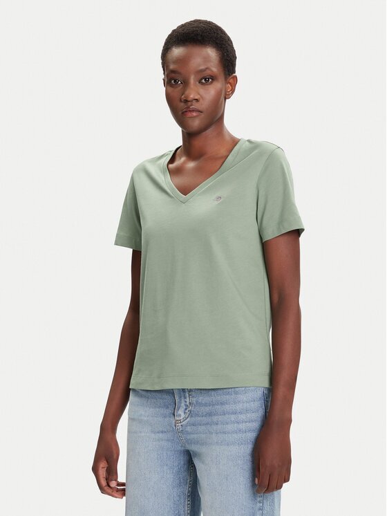 Gant Тишърт Shield 4200750 Regular Fit