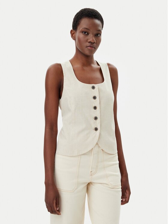 GAP Елек 714973-02 Бежов Slim Fit