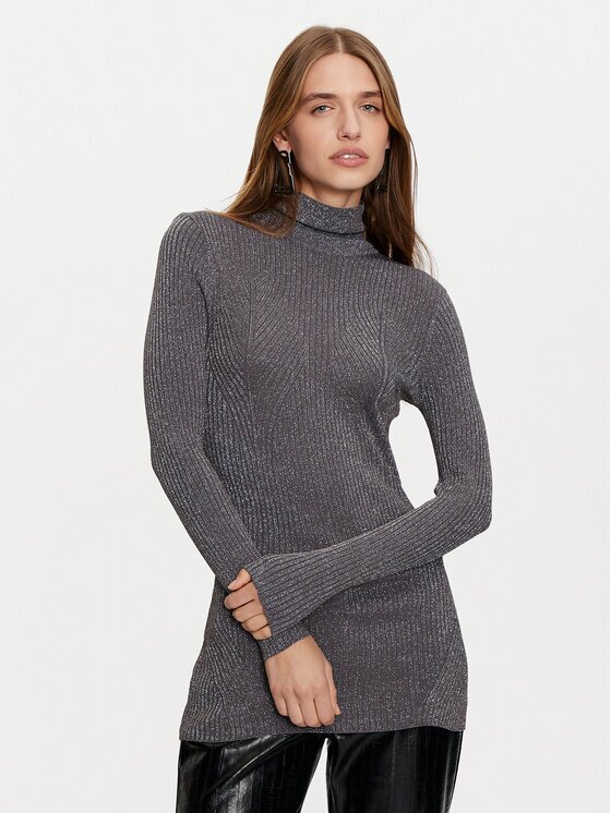 Gaudi Плетена рокля 421FD53042 Slim Fit