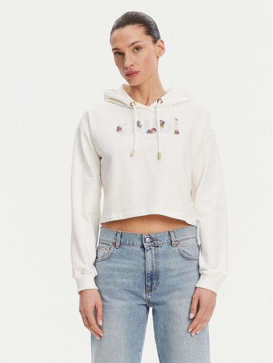 Gaudi Суитшърт 511BD64033 Екрю Regular Fit