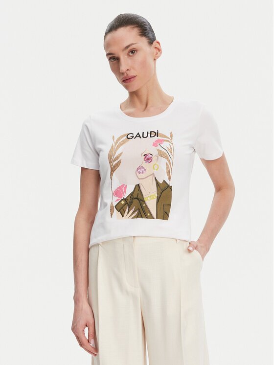 Gaudi Тишърт 511BD64035 Regular Fit