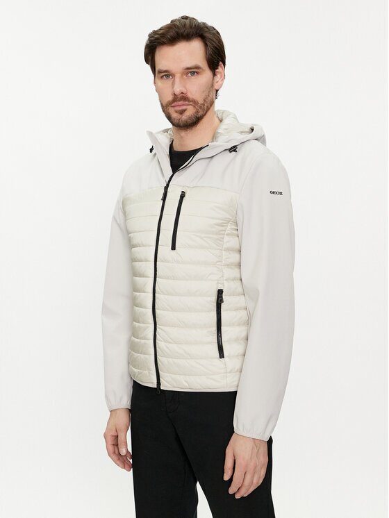 Geox Преходно яке Sapienza M4520K TC180 F1753 Черен Regular Fit