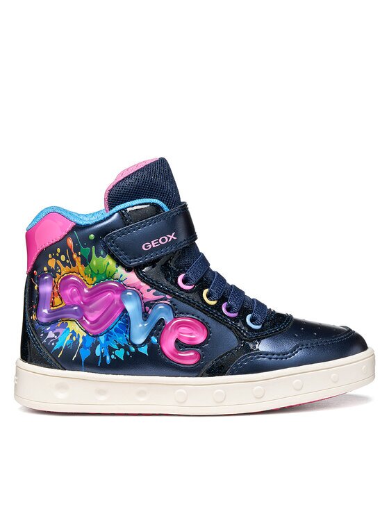 Geox Сникърси J Skylin Girl J668WB 0NFKC C4243 M
