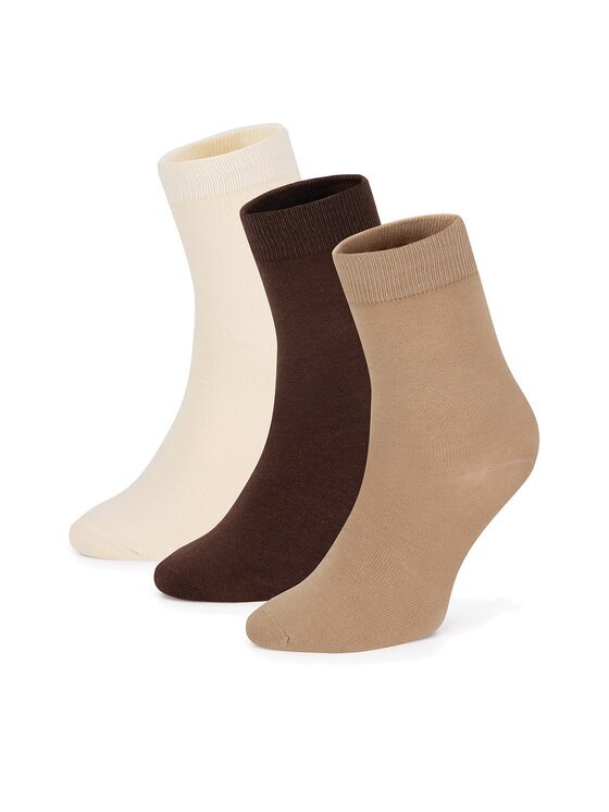 Gino Rossi Дълги чорапи CEO_AS_GR_3MB_002W-AW26 (3-PACK)