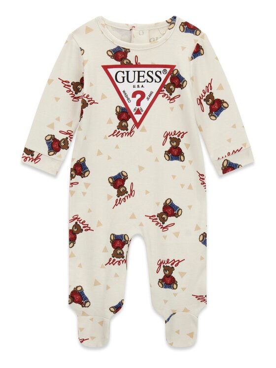 GUESS Бебешки гащеризон със стъпала H6RW00 KA6W4