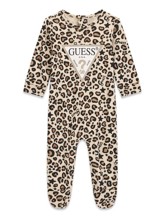 GUESS Бебешки гащеризон със стъпала S6BG01 K5994 Regular Fit