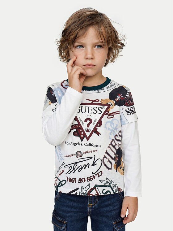 GUESS Блуза N6YI22 K3878 Regular Fit