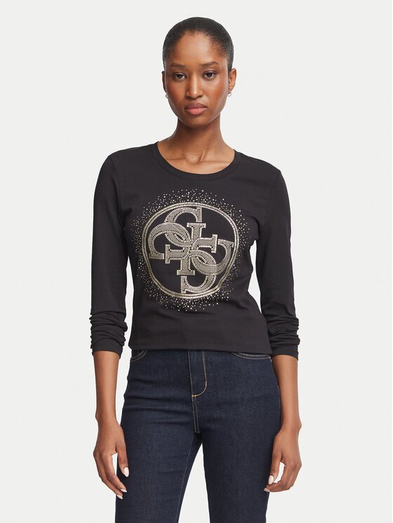 GUESS Блуза W6BI58 K7388 Slim Fit