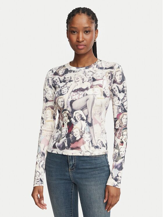 GUESS Блуза W6BP49 K7177 Slim Fit