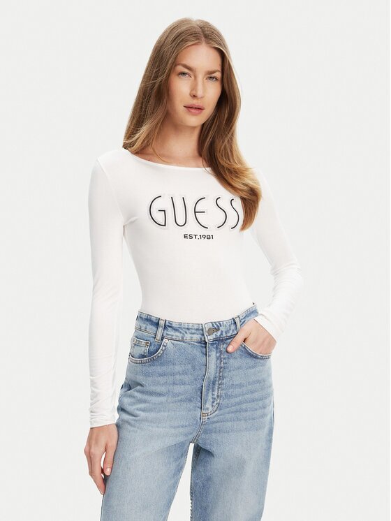 GUESS Боди W5YP05 K68D2 Slim Fit