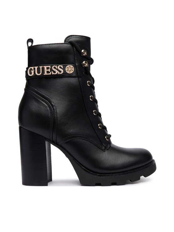 GUESS Боти FLFNEE ELE10 Черен