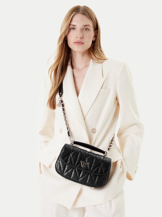 GUESS Дамска чанта Aldina HWGG96 63200