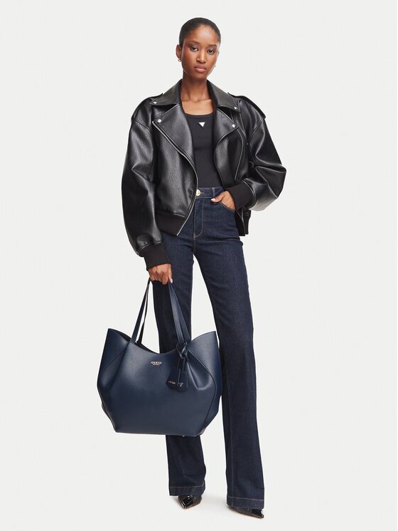 GUESS Дамска чанта Amorette HWBG78 98240 Тъмносин