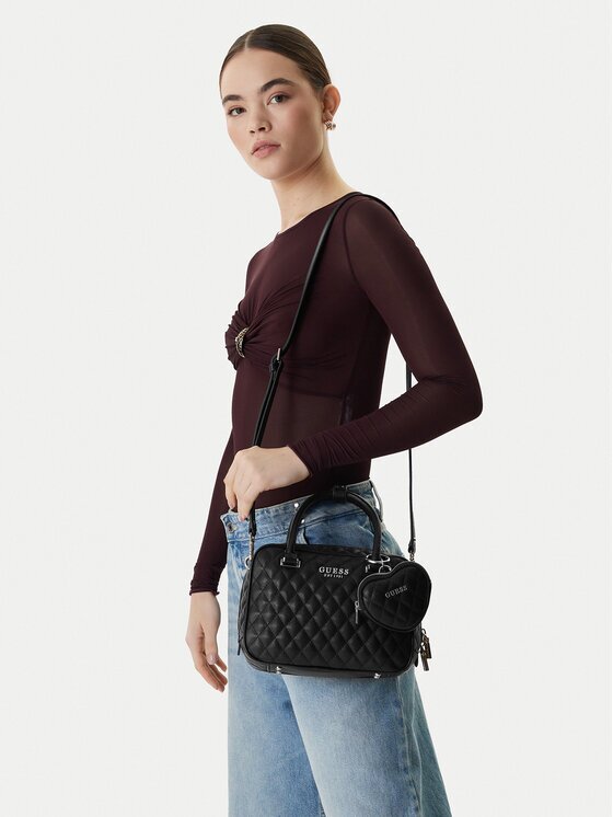 GUESS Дамска чанта Atabey HWQG98 94050