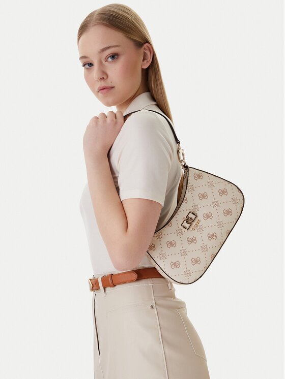 GUESS Дамска чанта Emelie Logo HWGP99 28180