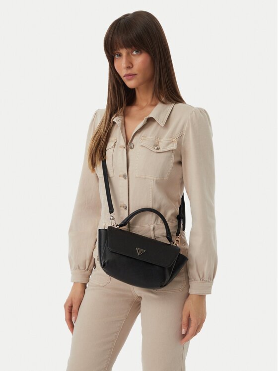 GUESS Дамска чанта Gilda HWZG97 47200 Черен