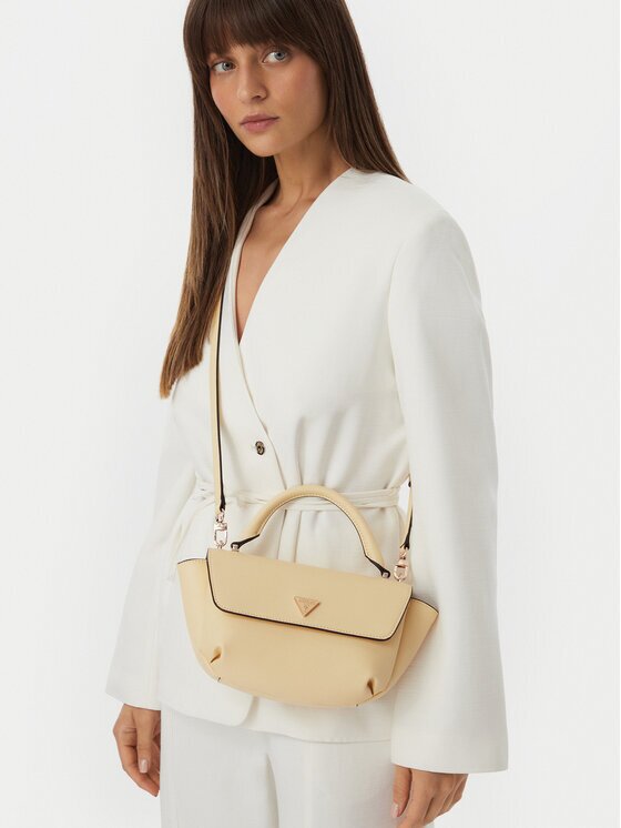 GUESS Дамска чанта Gilda HWZG97 47200 Светложълт