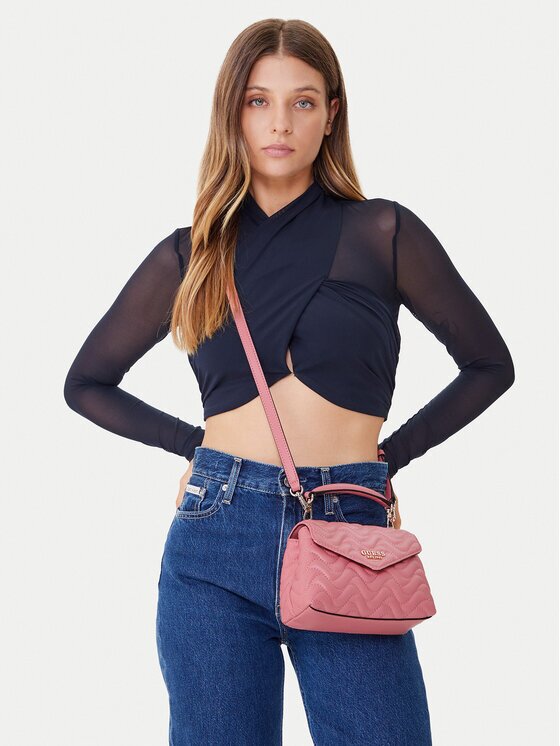 GUESS Дамска чанта Melisandra Mini HWQG96 53780