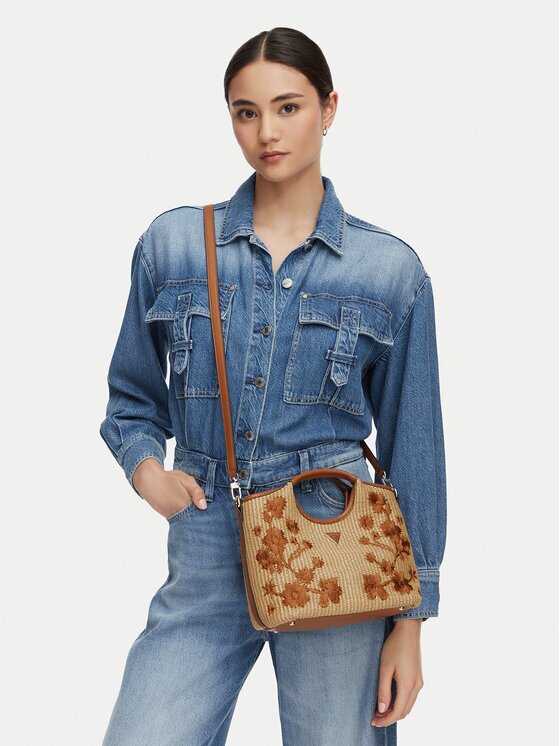 GUESS Дамска чанта Kristern Mini HWWF97 43760