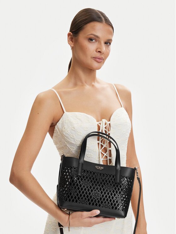 GUESS Дамска чанта Letty Mini HWPG99 11750