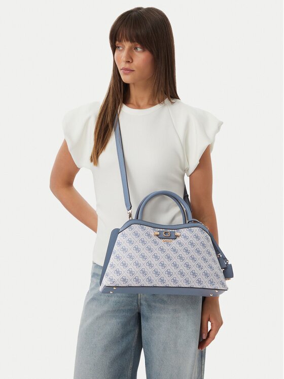 GUESS Дамска чанта Lindsey HWSG97 49060 Син