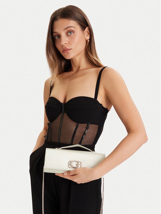 GUESS Дамска чанта Zalina Mini HWSG93 50720