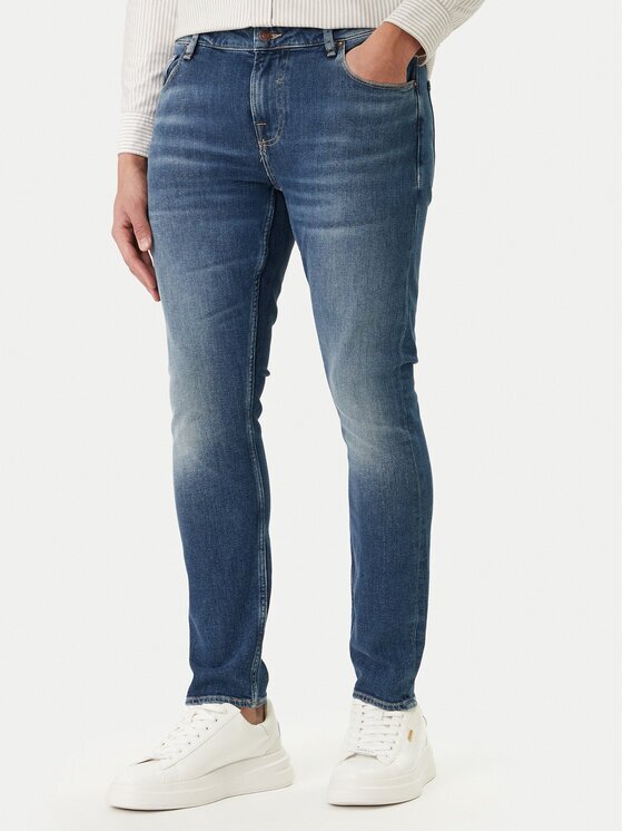 GUESS Дънки Chris M2YA27 D4Q42 Super Skinny Fit
