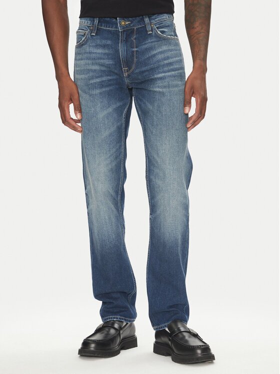 GUESS Дънки M5GAS2 D4Z80 Slim Tapered Fit