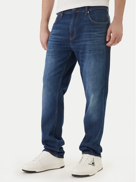 GUESS Дънки M6GA31 D1089 Straight Leg