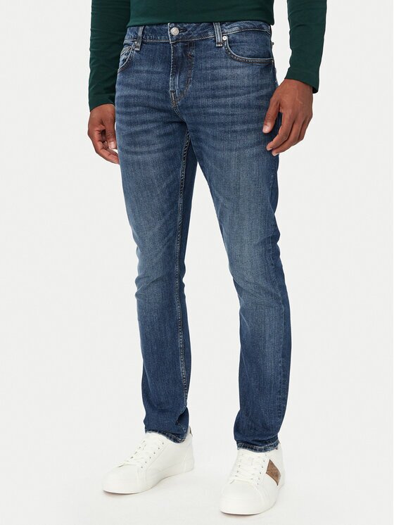 GUESS Дънки Miami M6YAN1 D1474 Skinny Fit