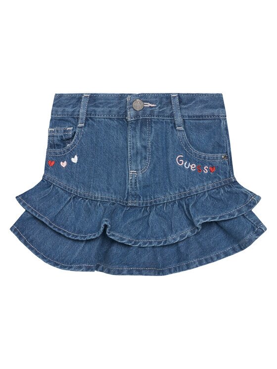 GUESS Дънкова пола K6RD00 D45E0 Regular Fit