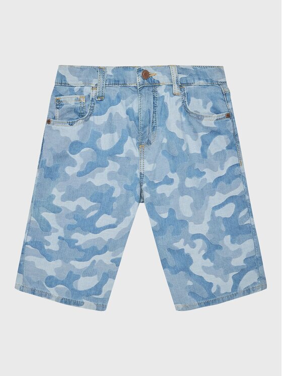 GUESS Дънкови шорти L3GD16 D4ZV0 Regular Fit