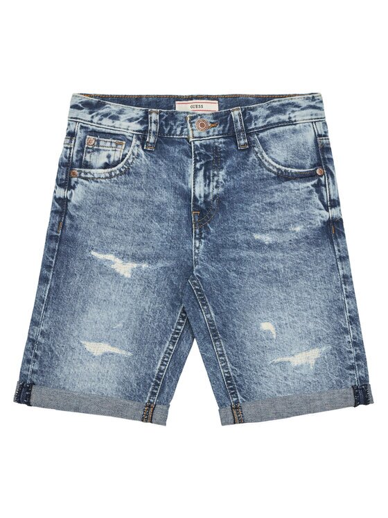 GUESS Дънкови шорти L5GD00 D41E0 Regular Fit
