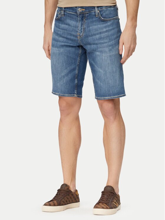GUESS Дънкови шорти M6GD01 D0756 Regular Fit