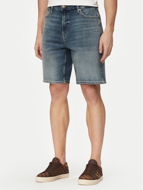 GUESS Дънкови шорти M6GD27 D0777 Regular Fit