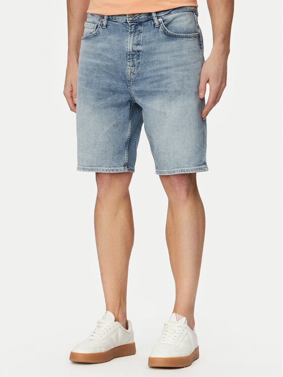 GUESS Дънкови шорти M6GD27 D0778 Regular Fit