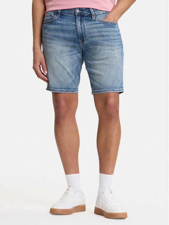 GUESS Дънкови шорти M6GDV2 D1095 Regular Fit