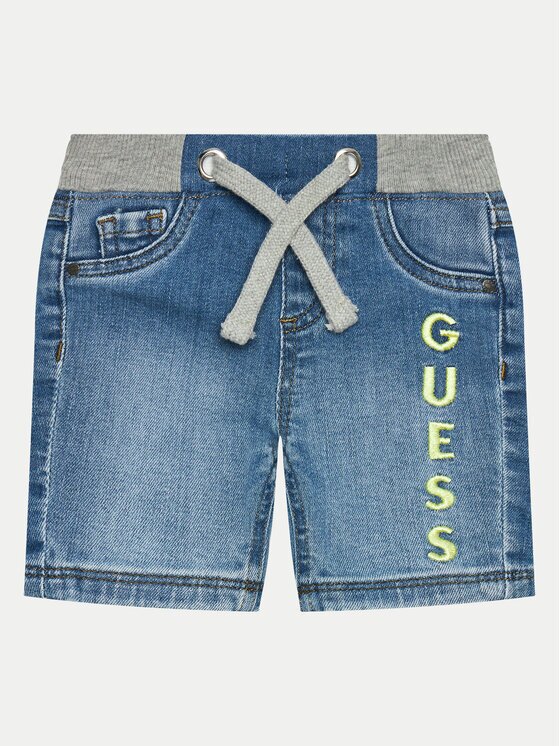 GUESS Дънкови шорти N4GD15 D4GV0 Regular Fit