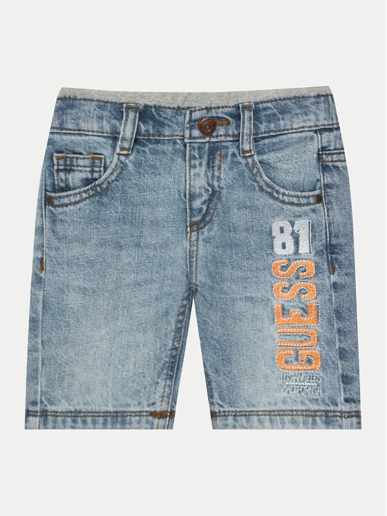 GUESS Дънкови шорти N5GD01 D41E0 Regular Fit
