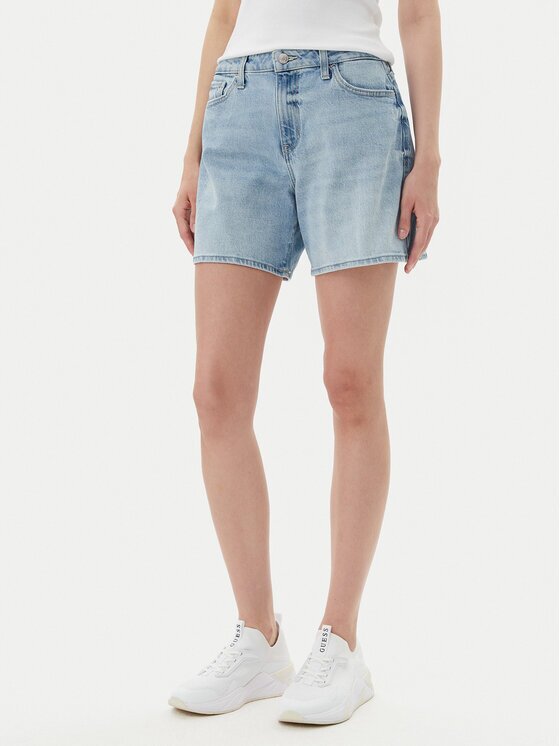 GUESS Дънкови шорти W5GD1A D4K30 Regular Fit