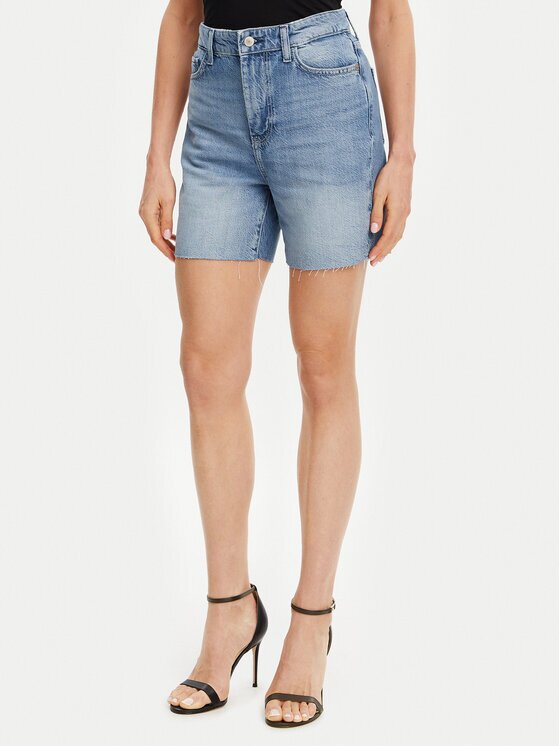 GUESS Дънкови шорти W5GD47 D5B94 Regular Fit