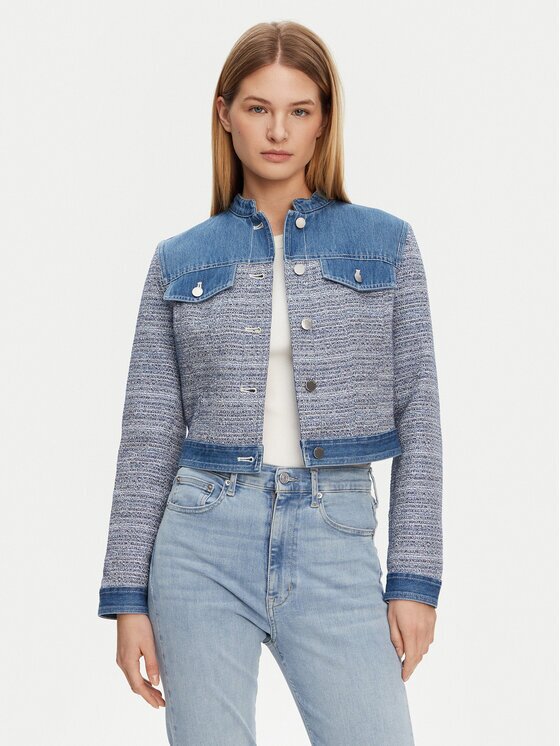 GUESS Дънково яке W5GL23 WH610 Regular Fit
