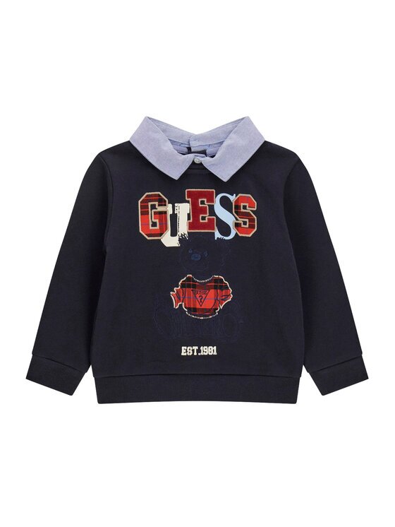 GUESS Комплект суитшърт и панталон от плат N6BG01 K6105 Regular Fit