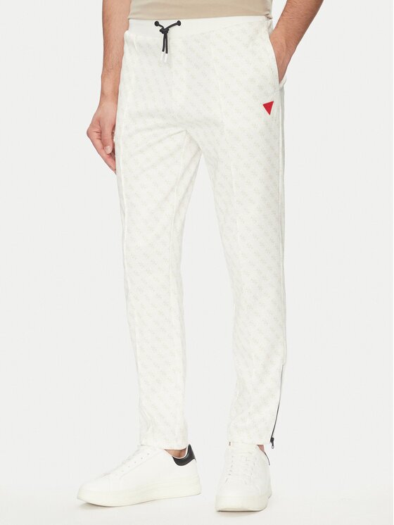 GUESS Долнище анцуг Korbin Z2BB05 FL04Q Екрю Regular Fit