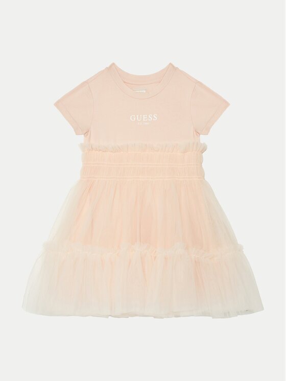 GUESS Елегантна рокля K5RK14 K6YW0 Regular Fit