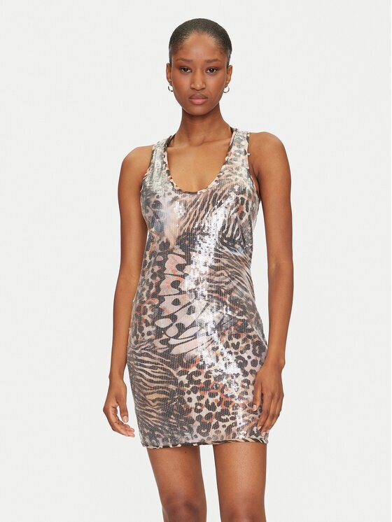 GUESS Ежедневна рокля E5GK04 KCR72 Bodycon Fit