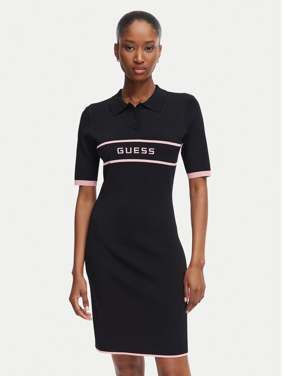 GUESS Ежедневна рокля G6YK40 Z1082 Slim Fit