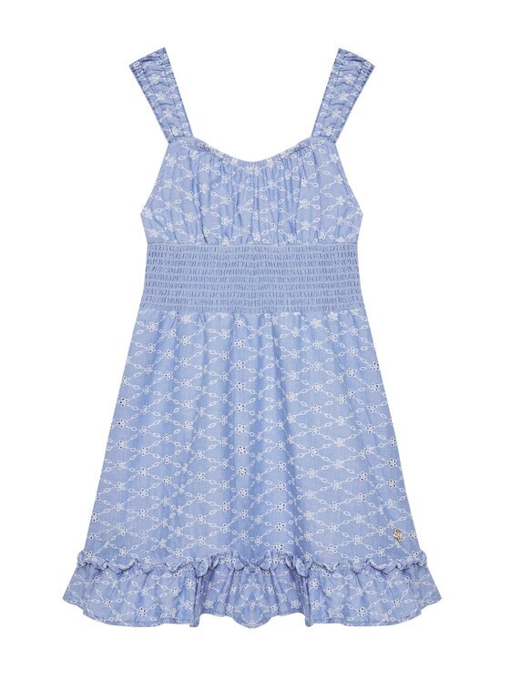 GUESS Ежедневна рокля J5GK17 WH7K0 Regular Fit